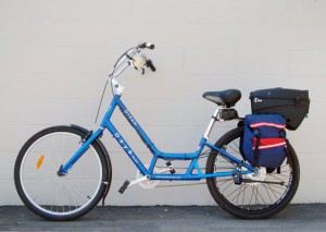 Fuel Cell Assisted Bicycle 2006-2007 on display at the CNE in Toronto.