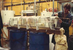 Solar Thermal experiment on tank stratification. Ian Soutar, Ottawa Ontario.